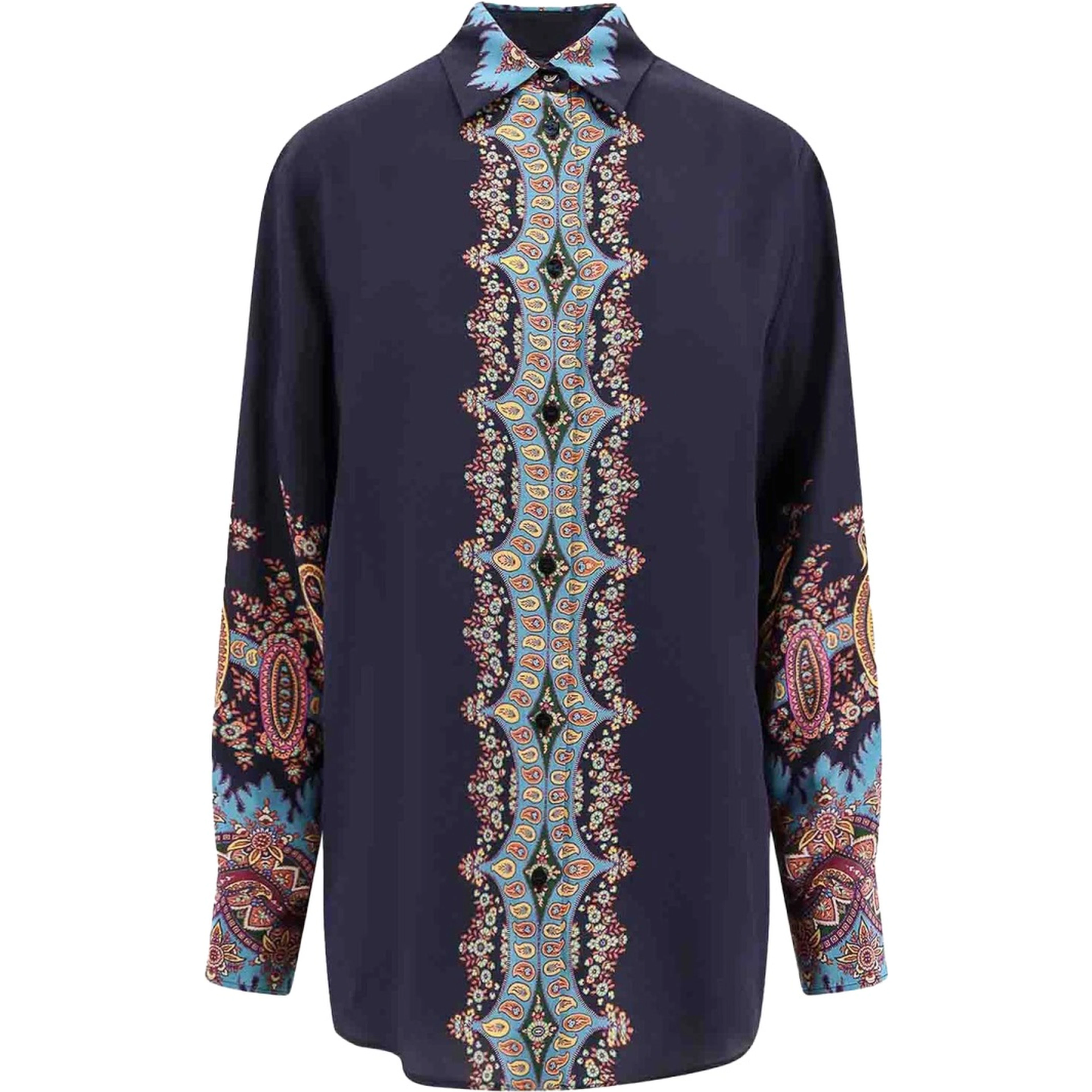 CAMICIA CON STAMPA FLOREALE