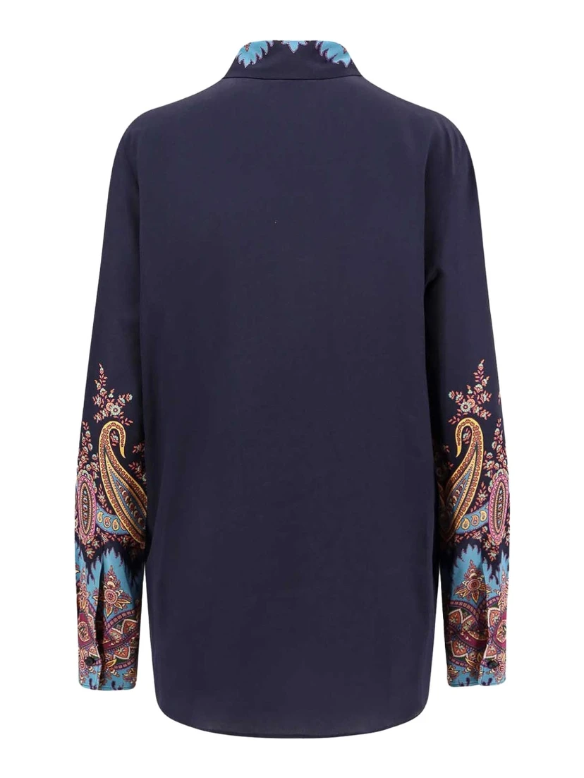 CAMICIA CON STAMPA FLOREALE