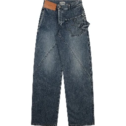 JEANS CON PATCH LOGO