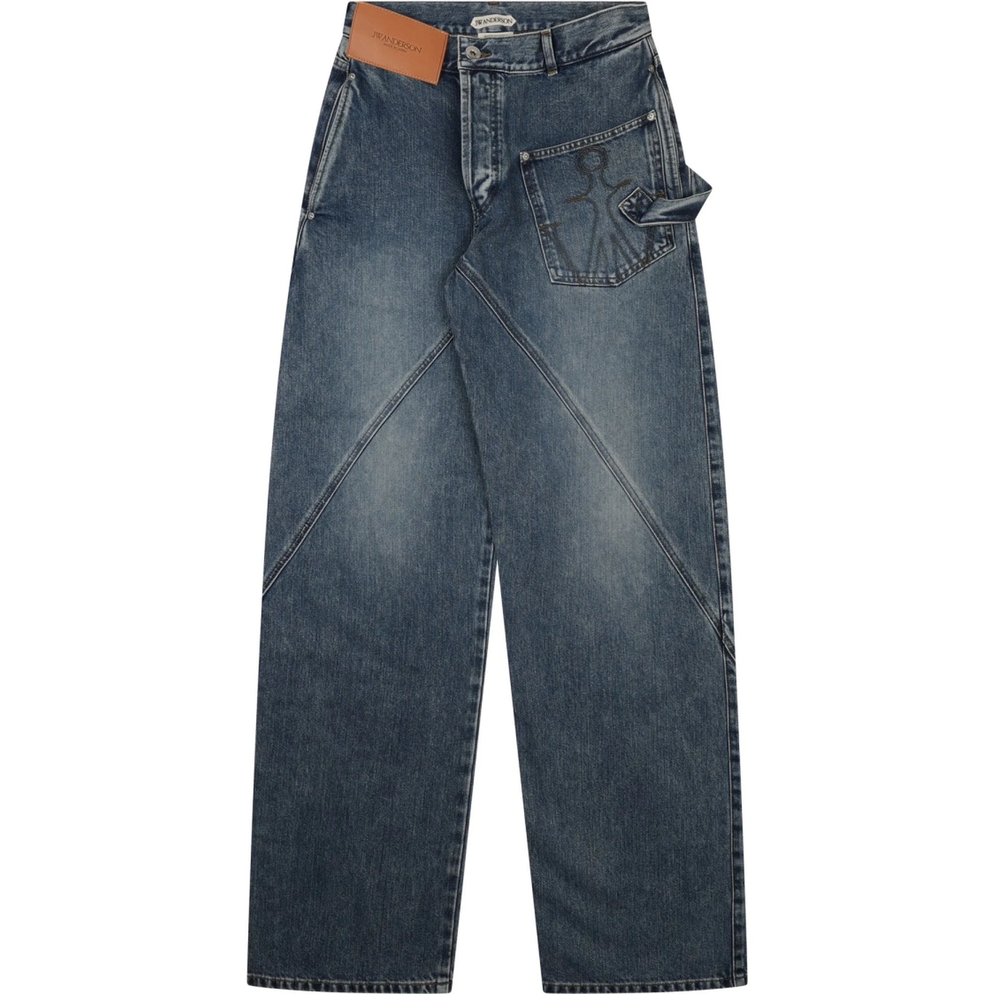 JEANS CON PATCH LOGO