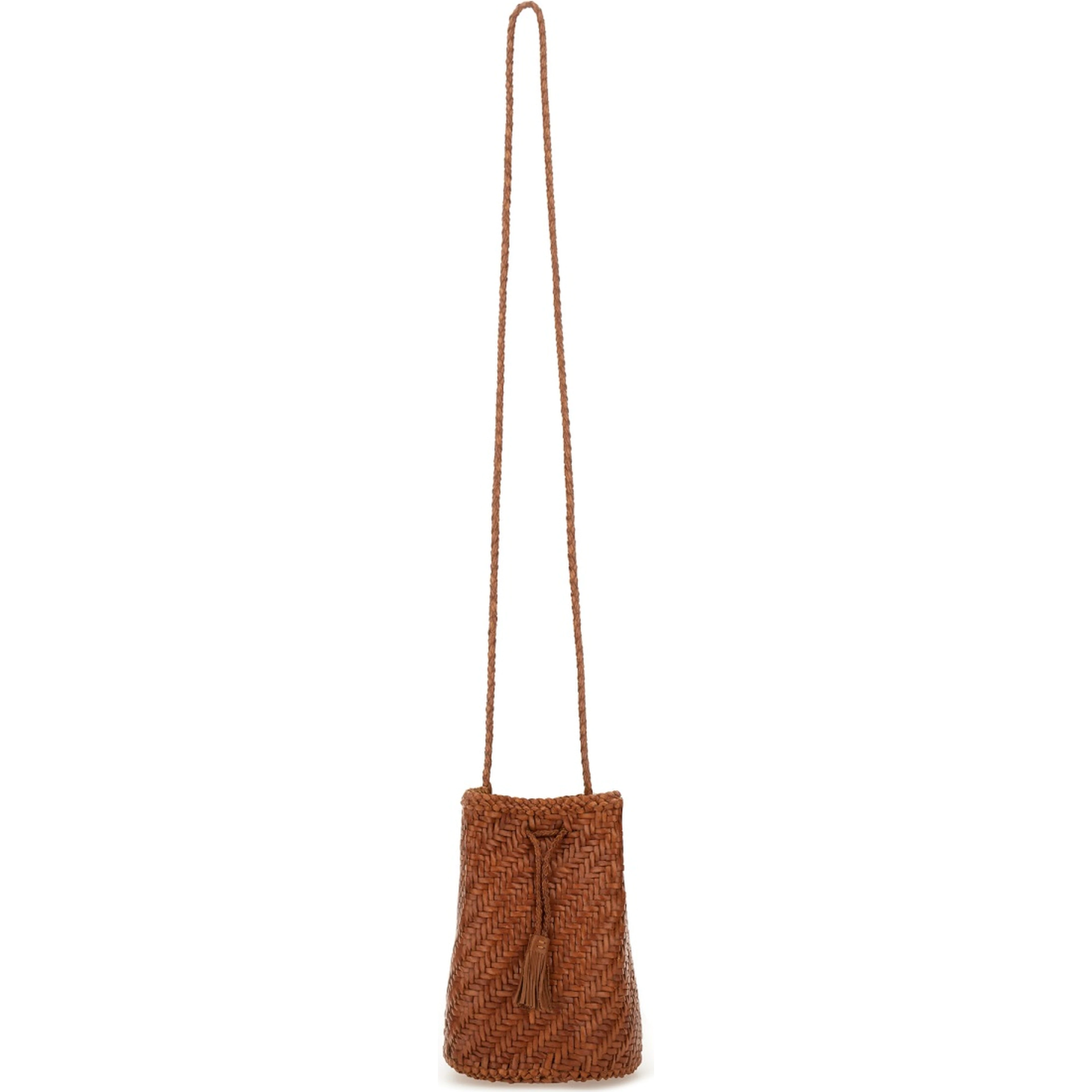 BORSA "POMPOM DOUBLE JUMP TAN"