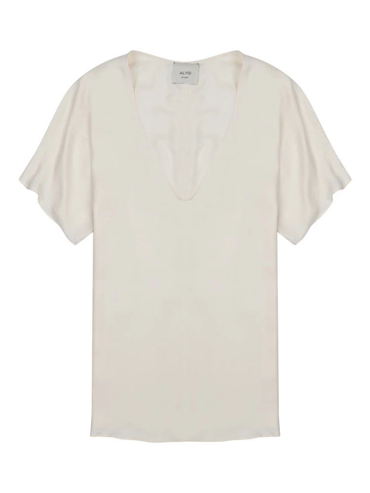 BLUSA IN TWILL DI SETA