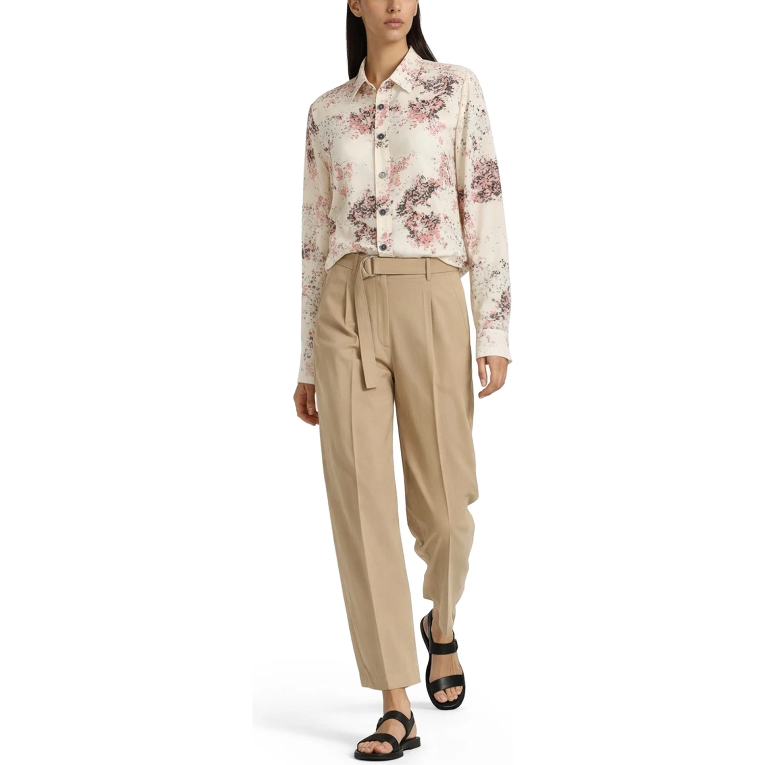 BELTED PANTS