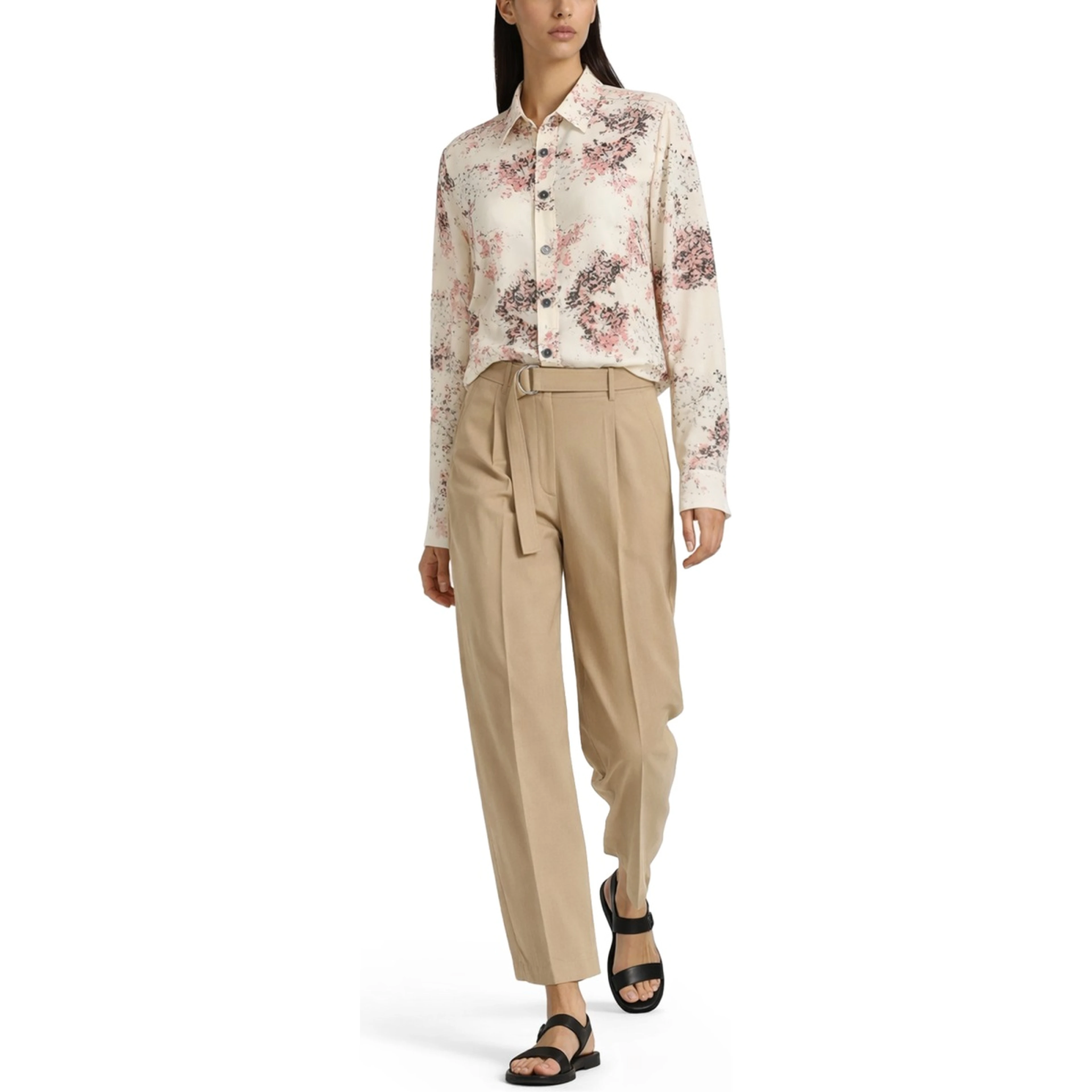 BELTED PANTS