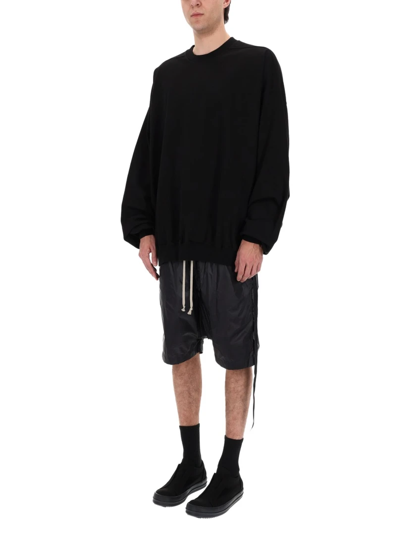 FELPA "HUN CREWNECK" IN COTONE
