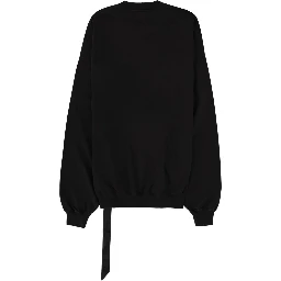 FELPA "HUN CREWNECK" IN COTONE