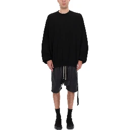 FELPA "HUN CREWNECK" IN COTONE