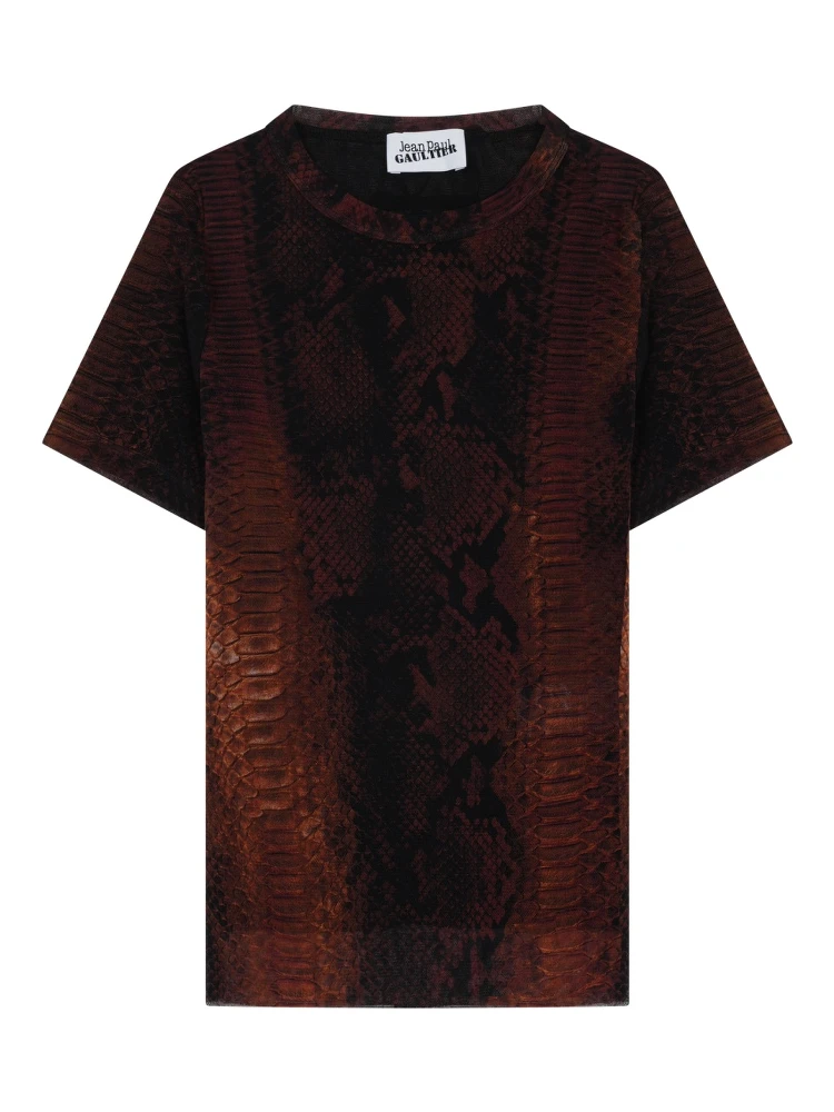 T-SHIRT CON STAMPA "PYTHON"