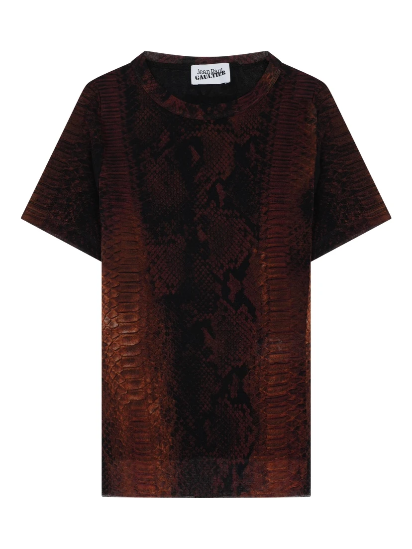 T-SHIRT CON STAMPA "PYTHON"