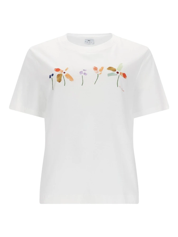 T-SHIRT "ROW OF FLOWERS"