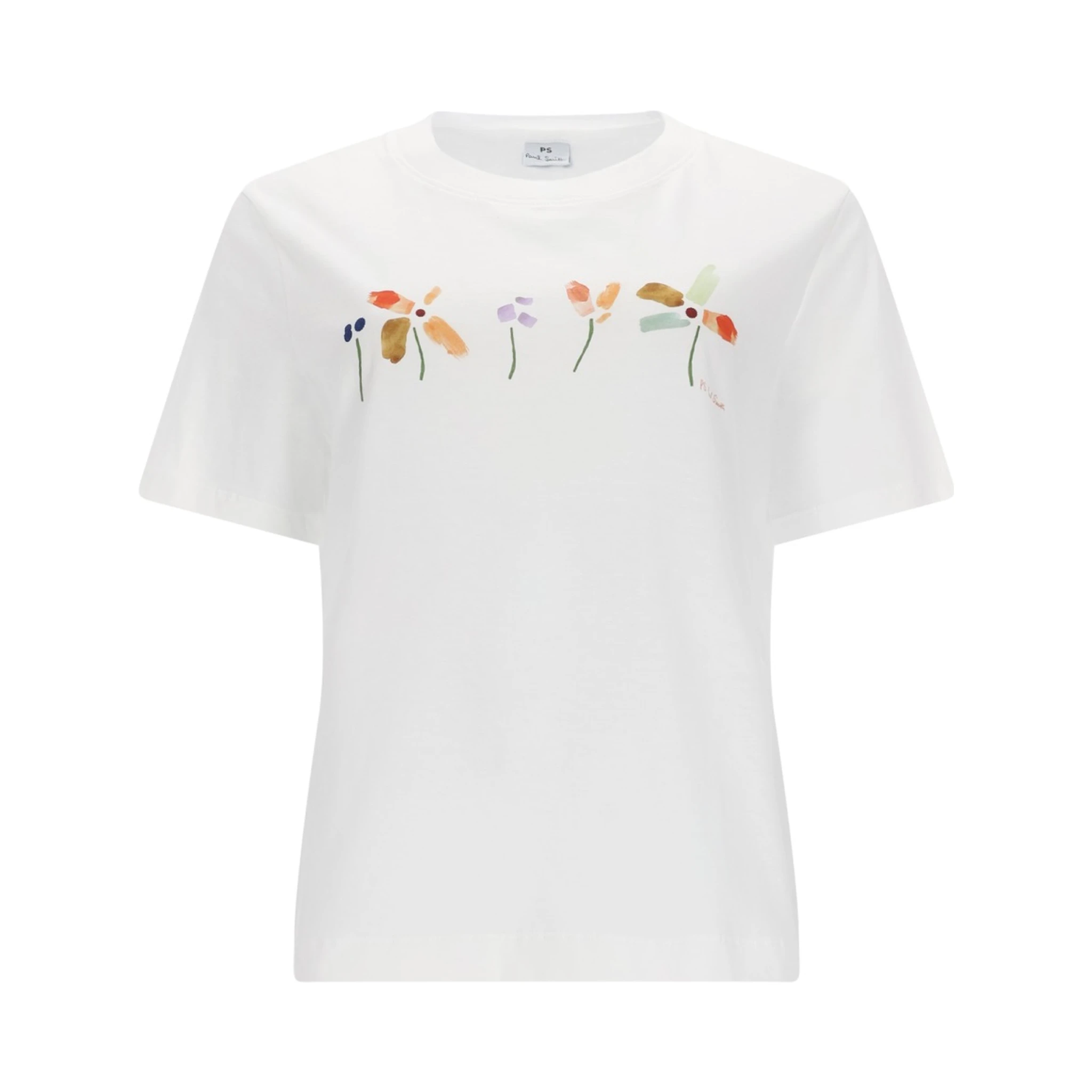 T-SHIRT "ROW OF FLOWERS"