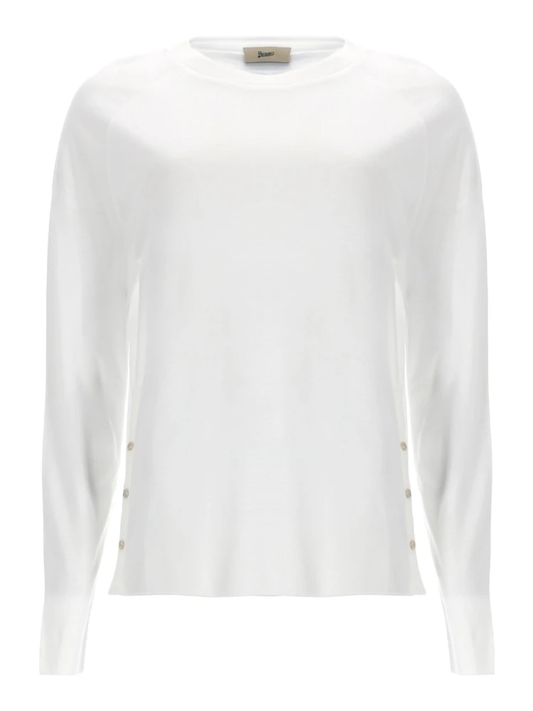 MAGLIA CON BOTTONI LATERALI