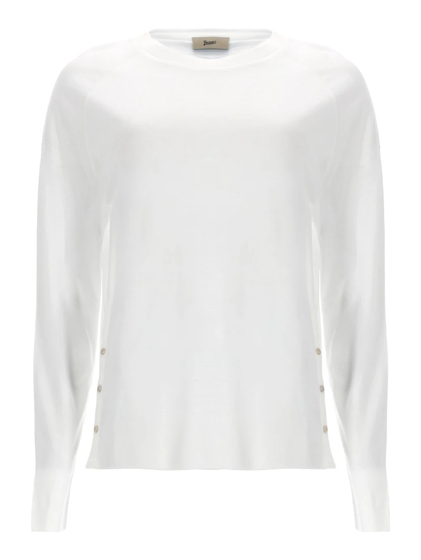 MAGLIA CON BOTTONI LATERALI