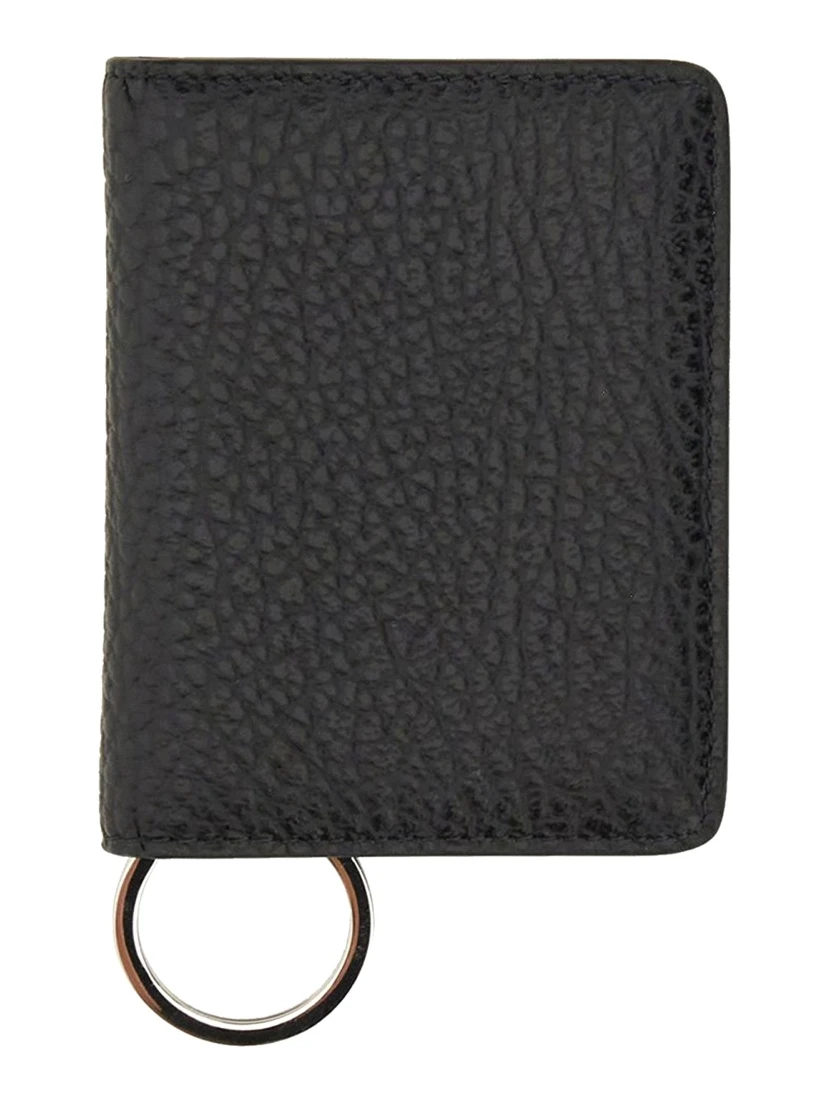PORTAFOGLIO BIFOLD CON PORTACHIAVI
