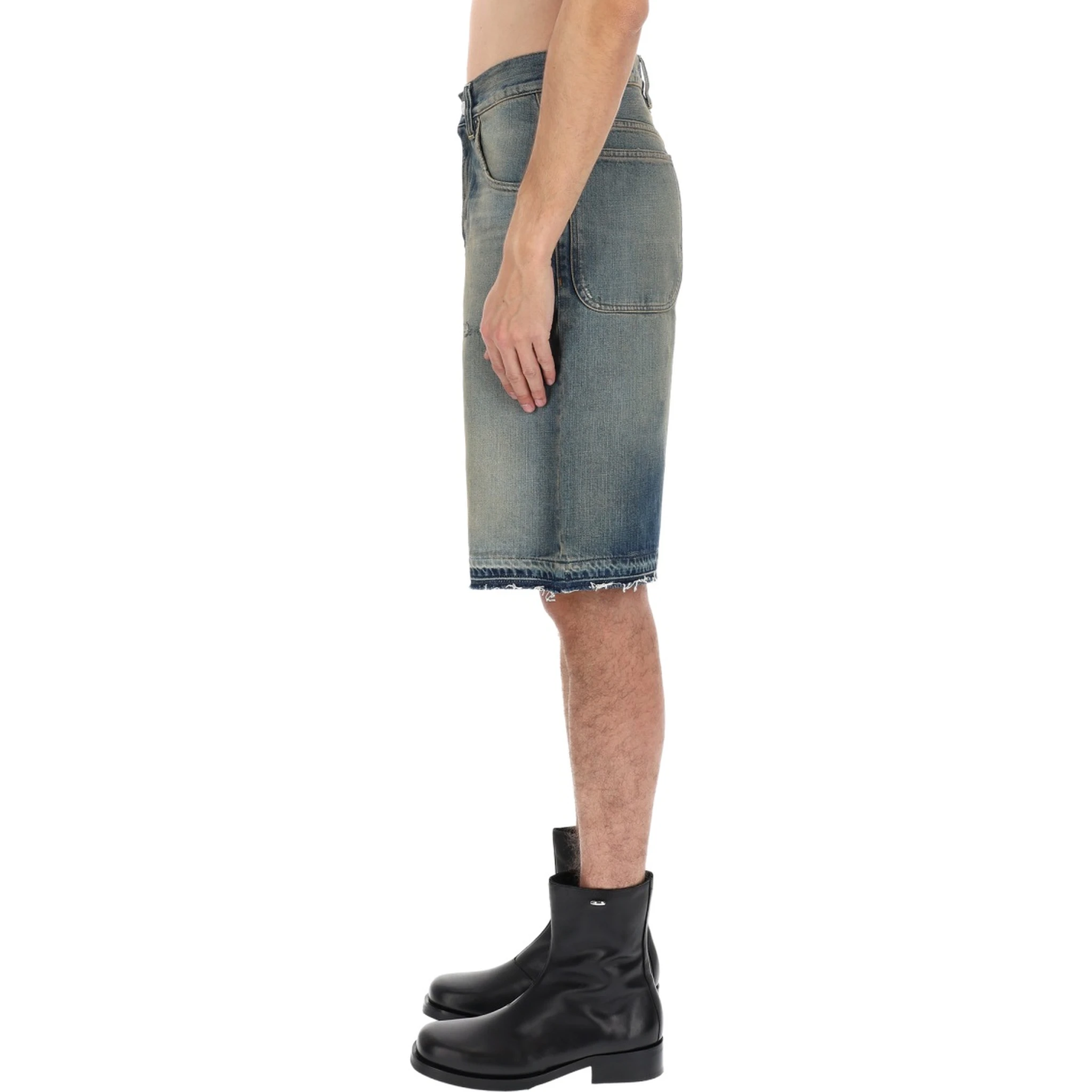 SHORTS IN DENIM