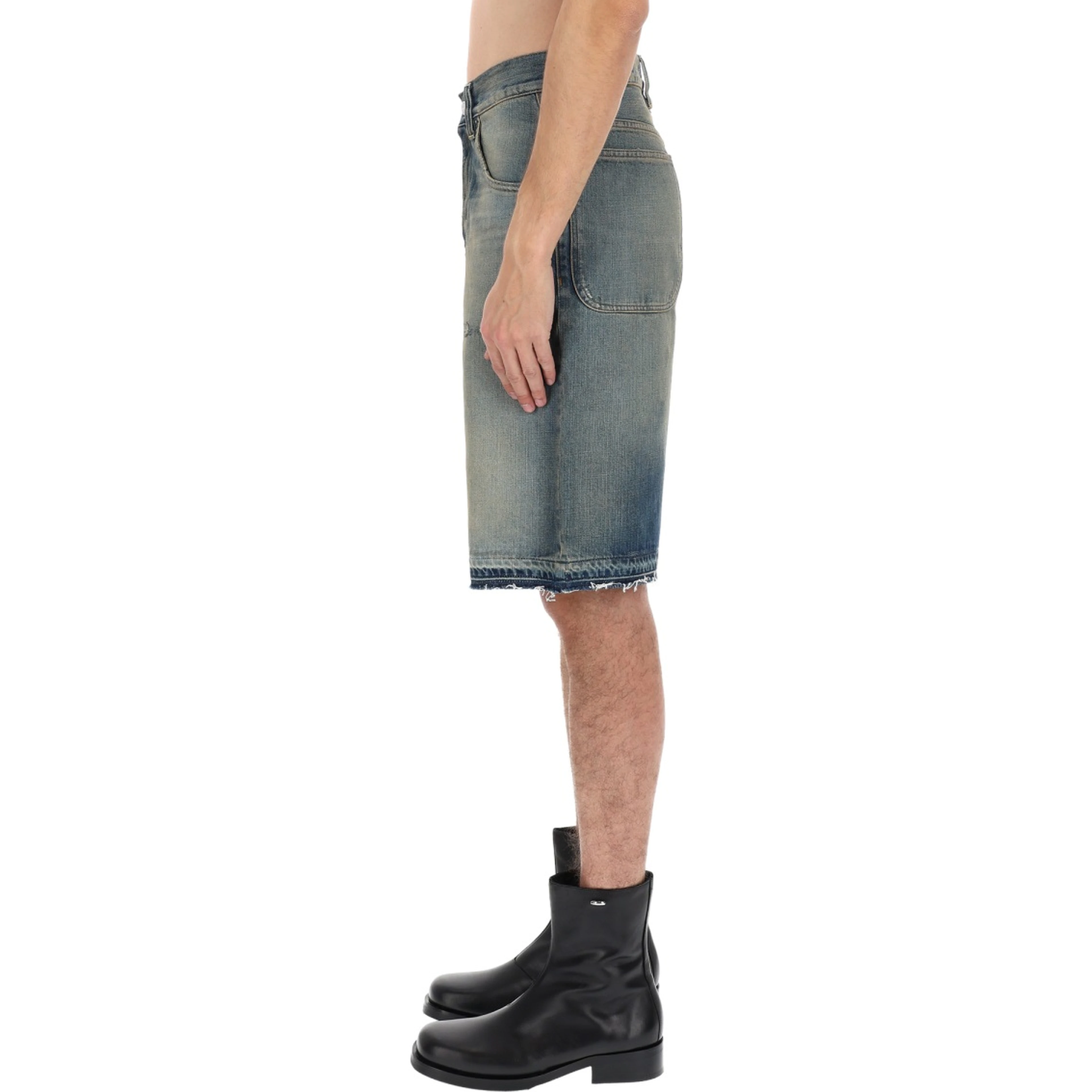 SHORTS IN DENIM