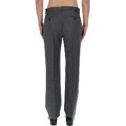 WOOL CANVAS PANTS