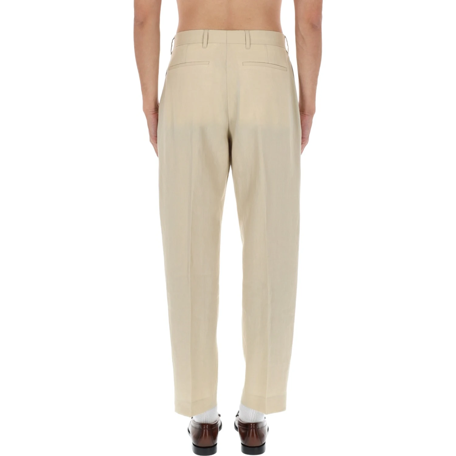 PANTALONE SARTORIALE CON PIEGHE