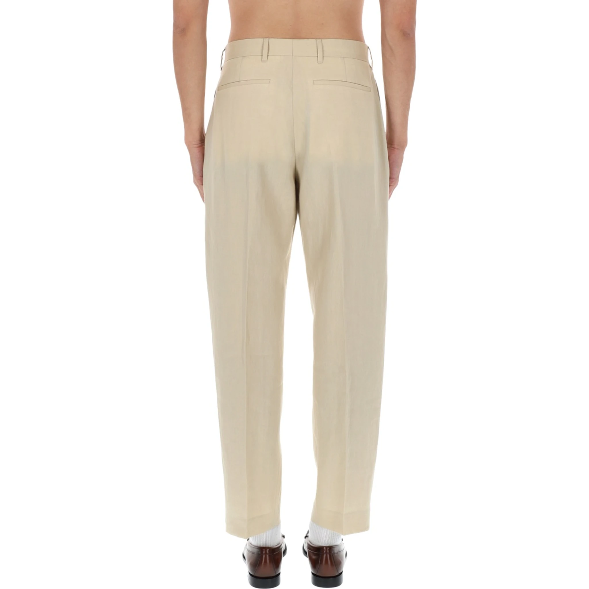 PANTALONE SARTORIALE CON PIEGHE