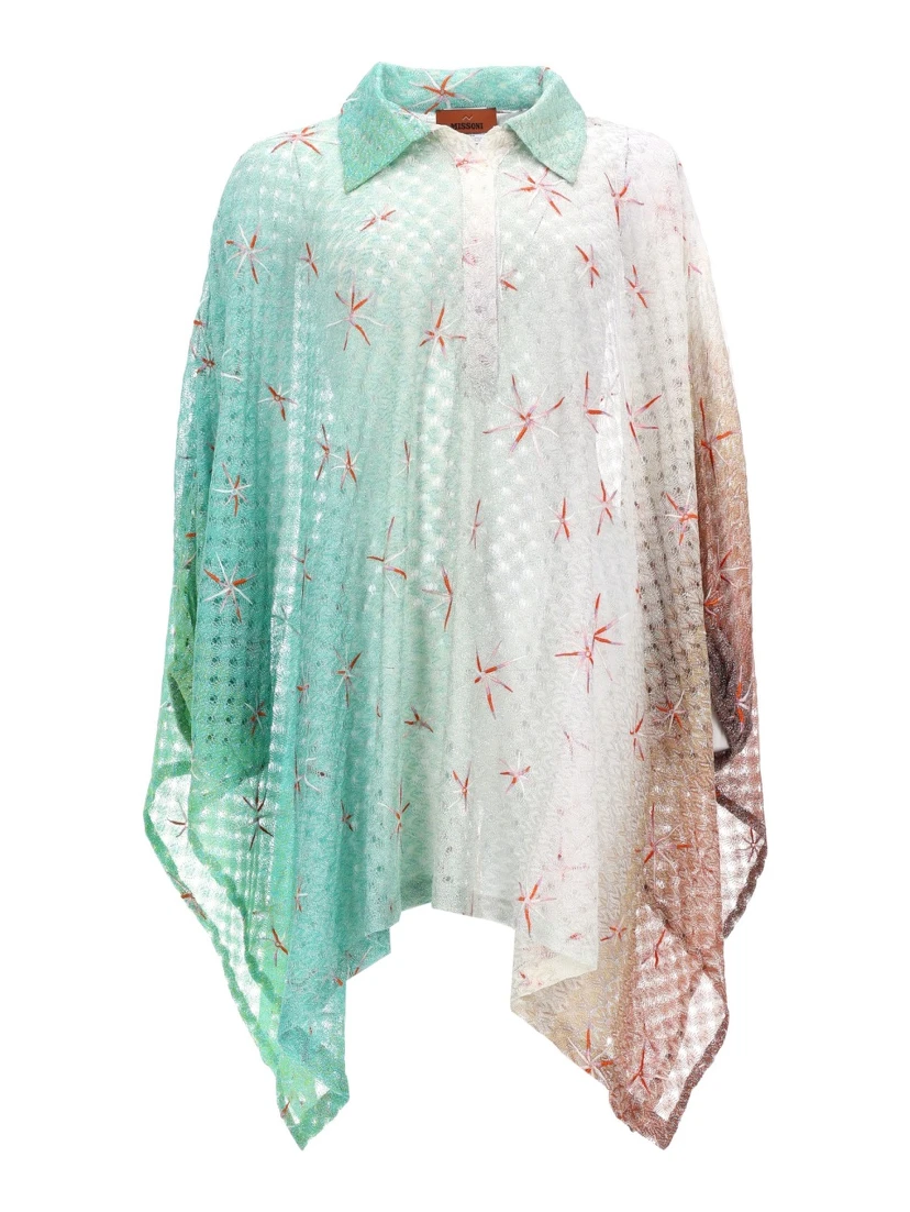 COPRISTUME CORTO IN VISCOSA LAMÉ