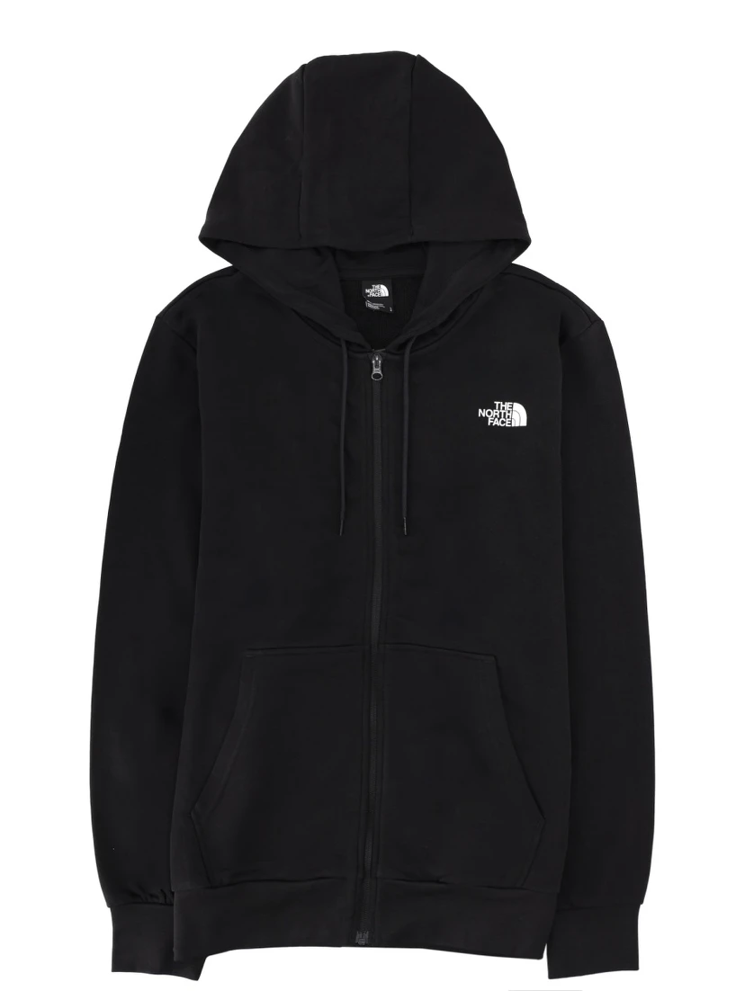 FELPA CON LOGO E ZIP