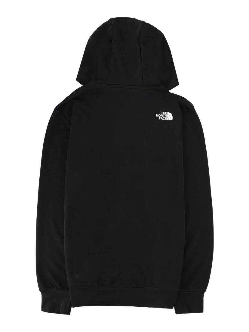 FELPA CON LOGO E ZIP