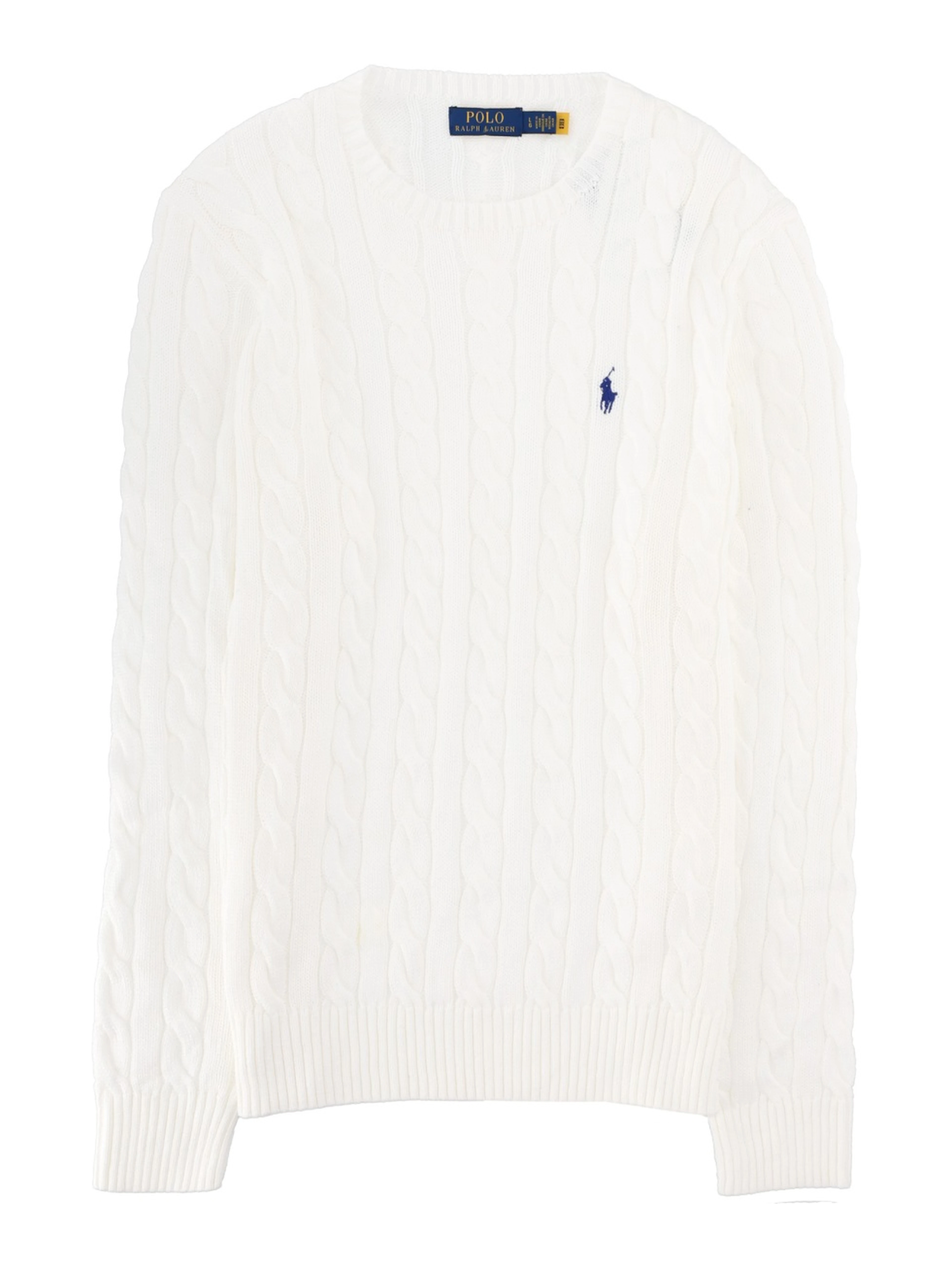 MAGLIA A TRECCE CON LOGO