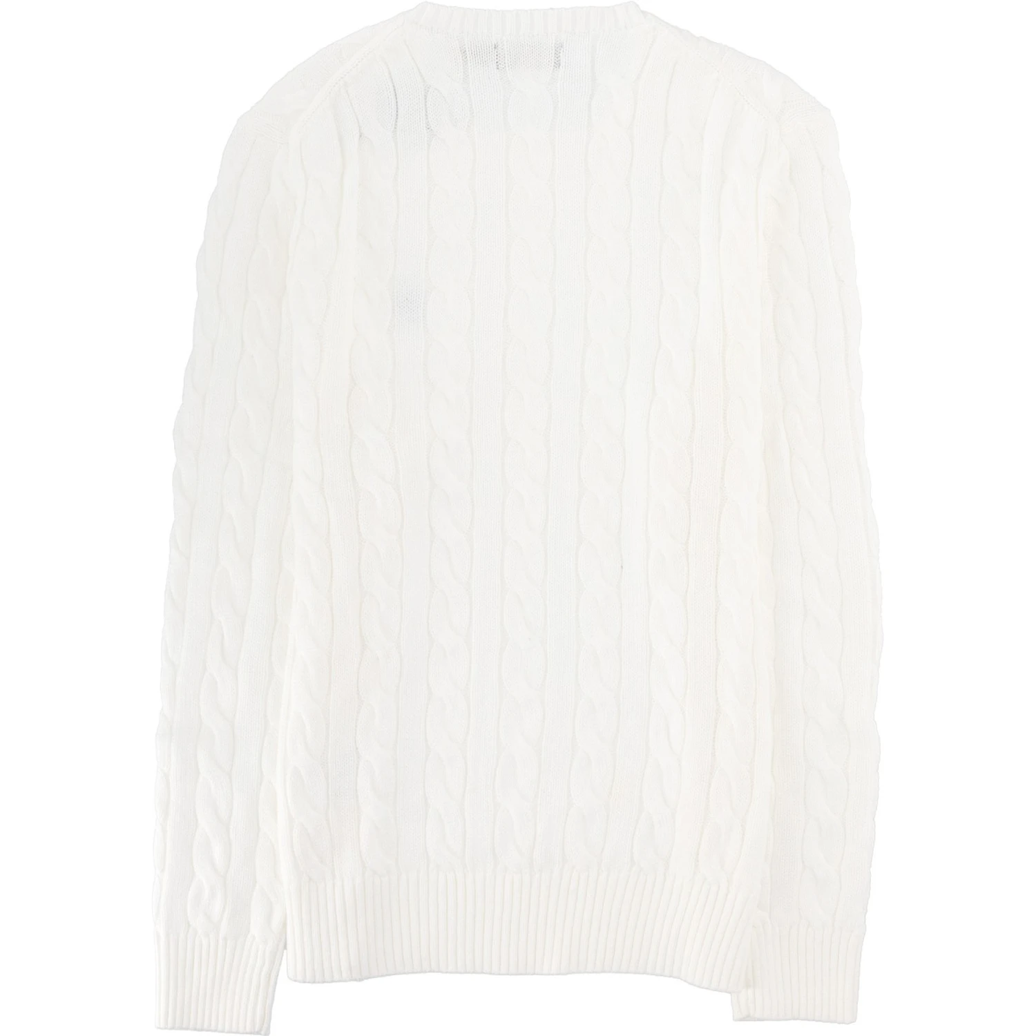 MAGLIA A TRECCE CON LOGO