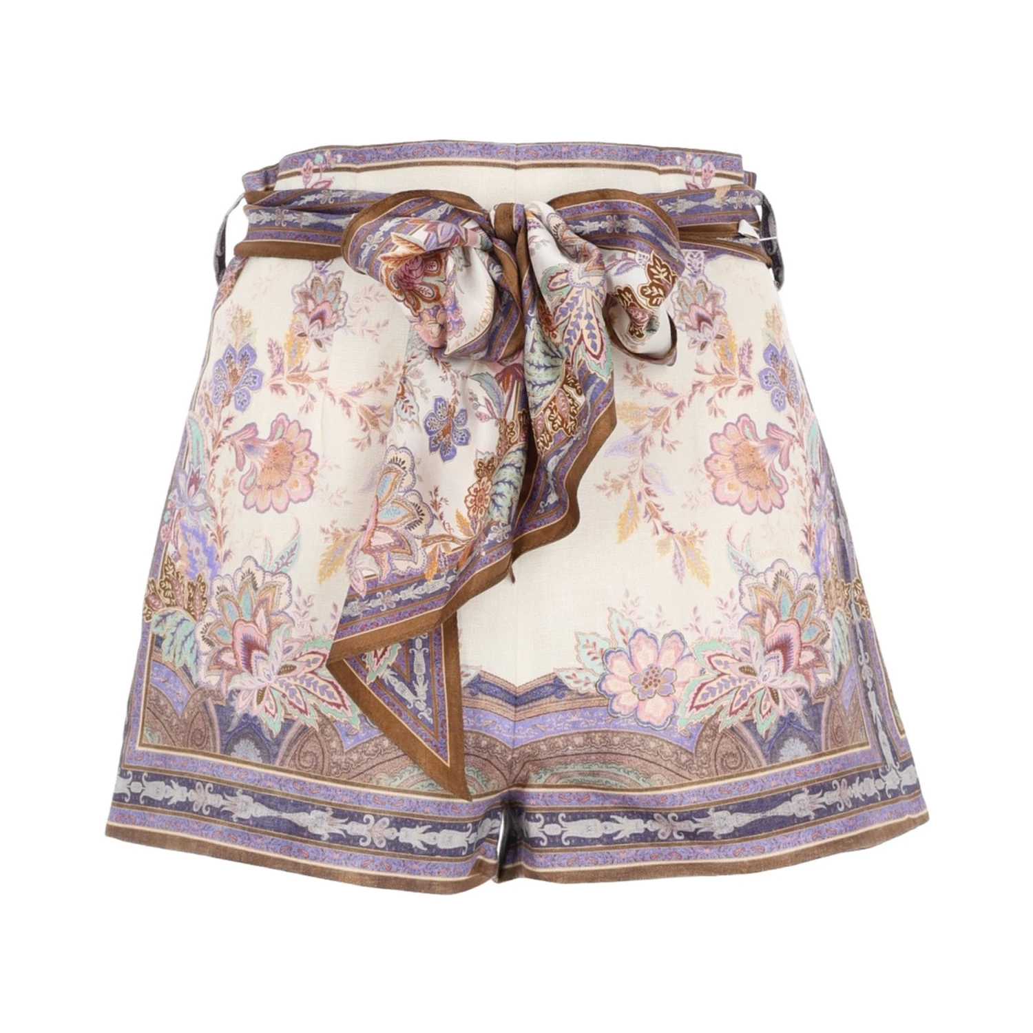 SHORTS CON FOULARD "LUNA"