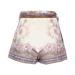 SHORTS CON FOULARD "LUNA"
