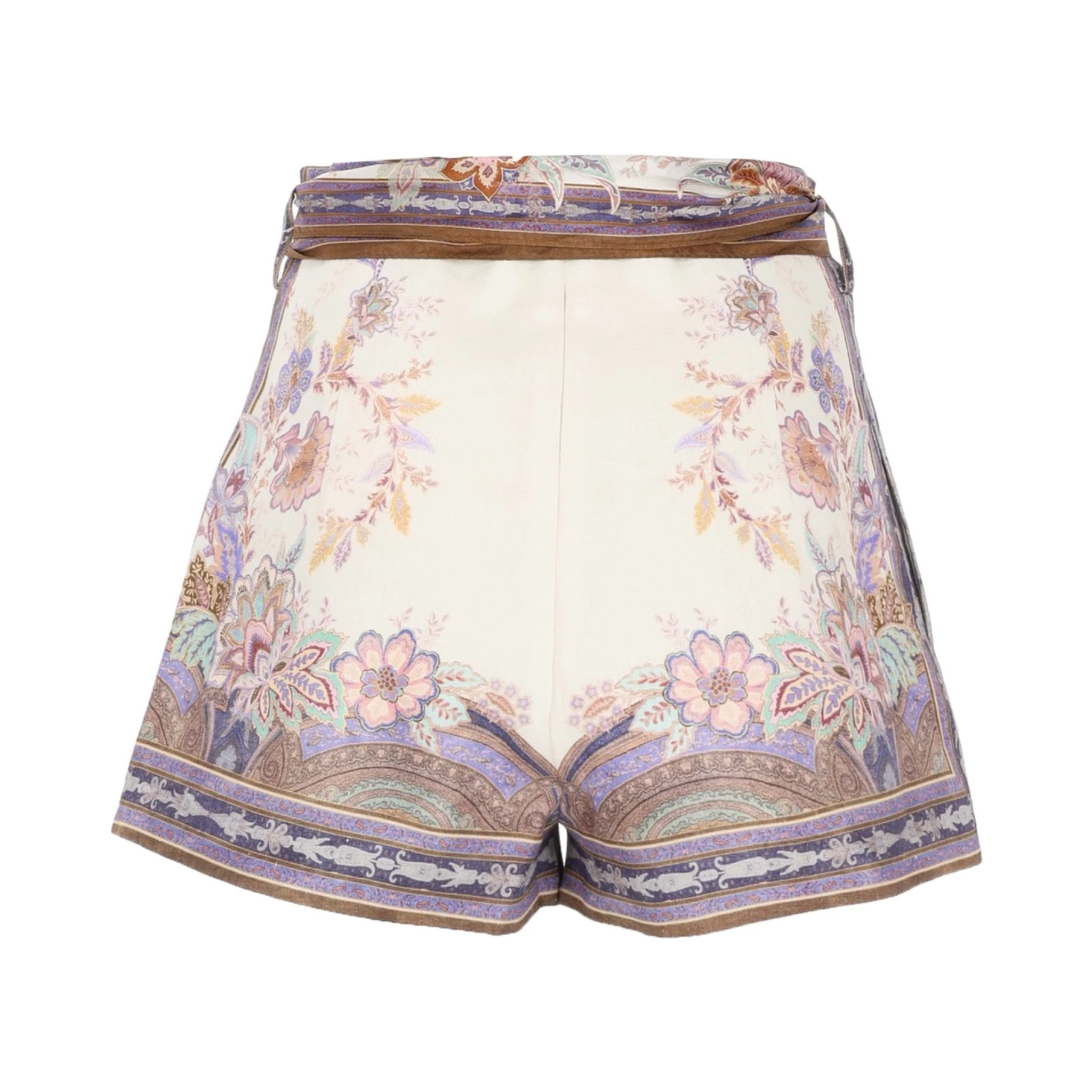 SHORTS CON FOULARD "LUNA"