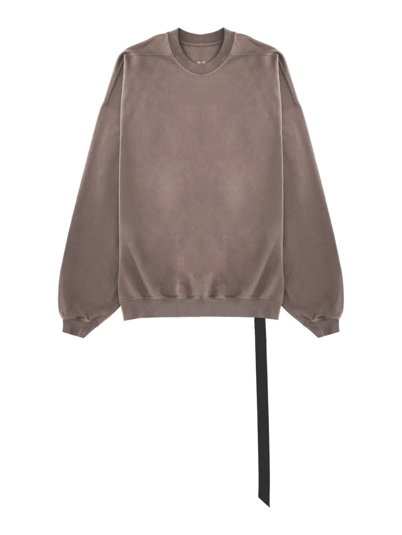 FELPA "HUN CREWNECK" IN COTONE