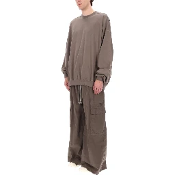 FELPA "HUN CREWNECK" IN COTONE