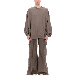 FELPA "HUN CREWNECK" IN COTONE