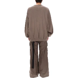 FELPA "HUN CREWNECK" IN COTONE