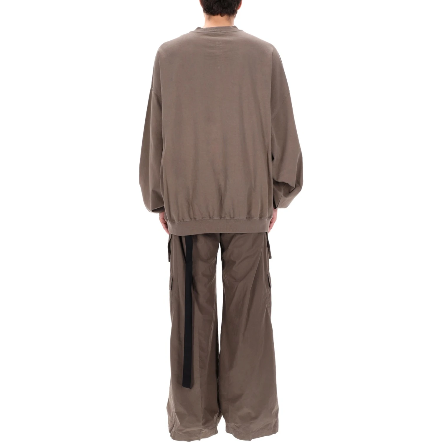 FELPA "HUN CREWNECK" IN COTONE