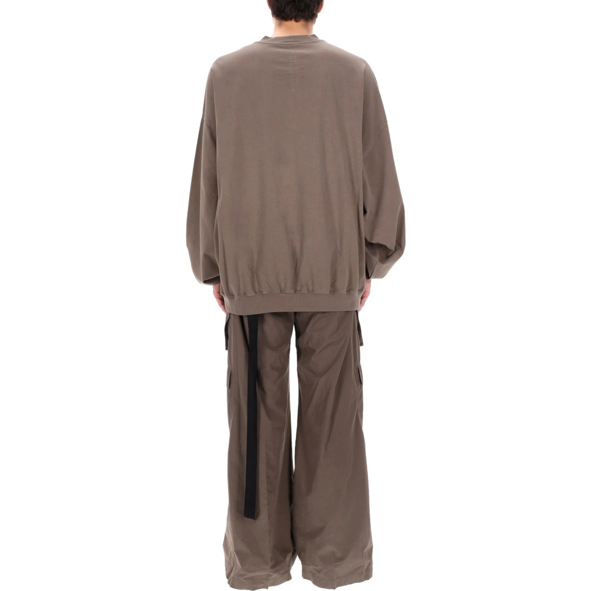 FELPA "HUN CREWNECK" IN COTONE