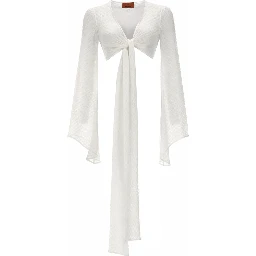 TOP SCALDACUORE IN VISCOSA LAMÉ