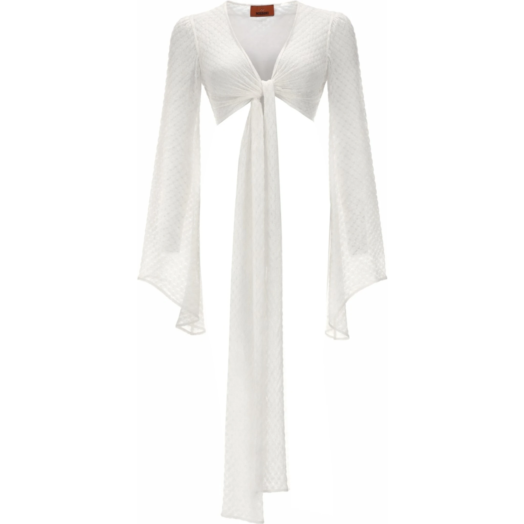 TOP SCALDACUORE IN VISCOSA LAMÉ