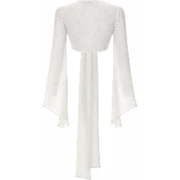 TOP SCALDACUORE IN VISCOSA LAMÉ