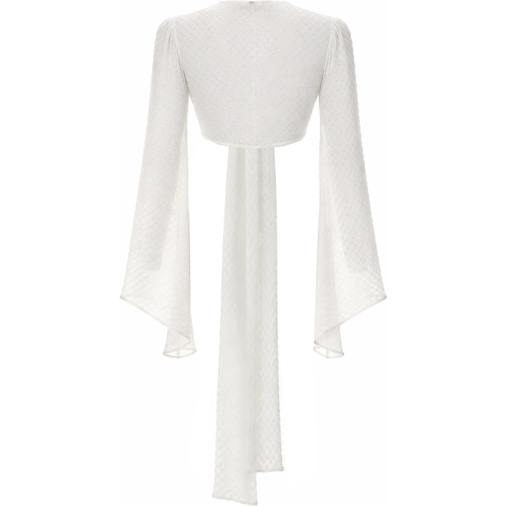 TOP SCALDACUORE IN VISCOSA LAMÉ