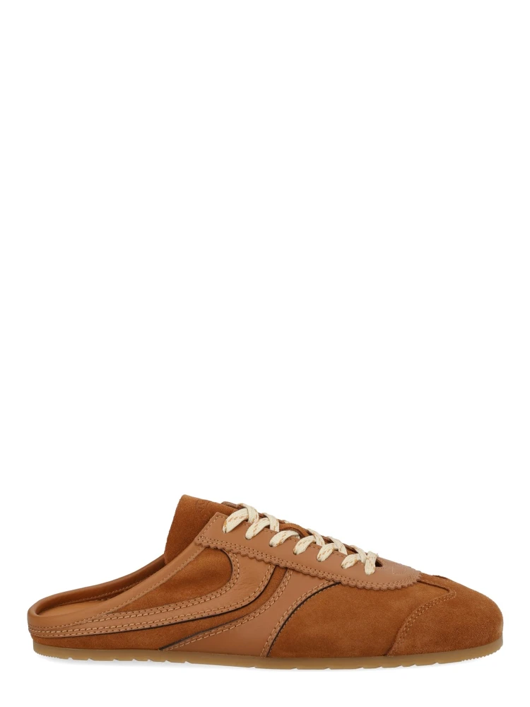 SNEAKER MULE IN SUEDE