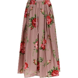 GONNA MIDI CON STAMPA