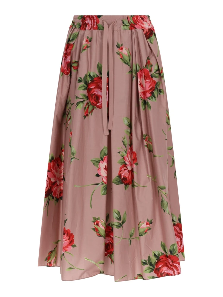 GONNA MIDI CON STAMPA