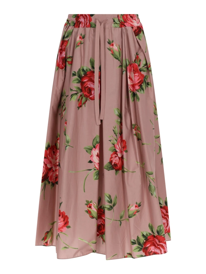 GONNA MIDI CON STAMPA