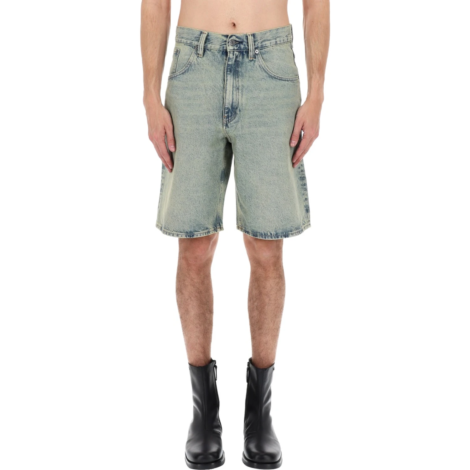 SHORTS IN DENIM