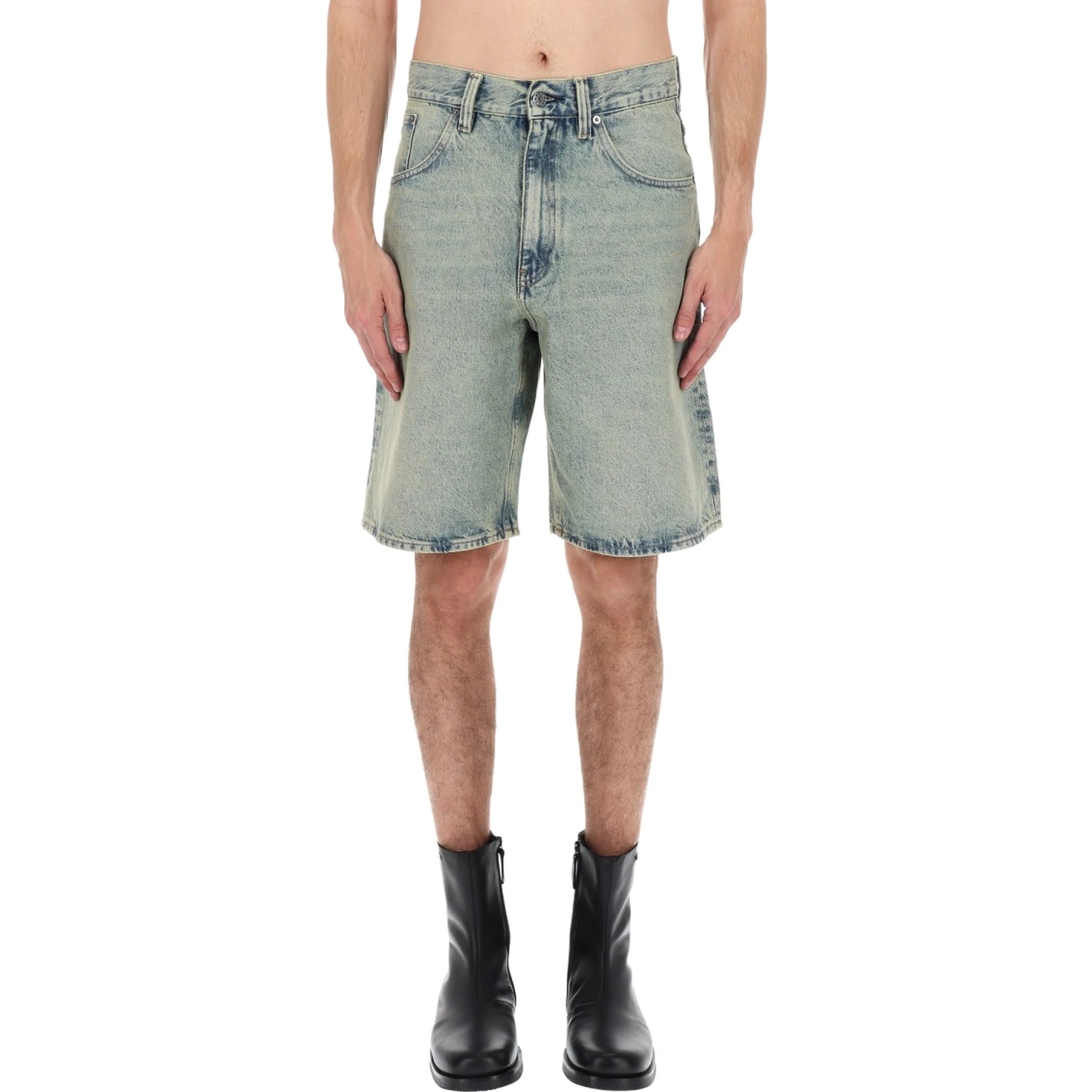 SHORTS IN DENIM