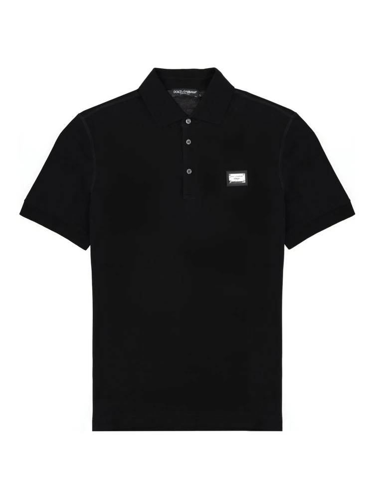 POLO CON PATCH LOGO