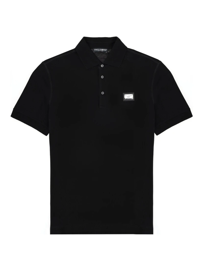 POLO CON PATCH LOGO