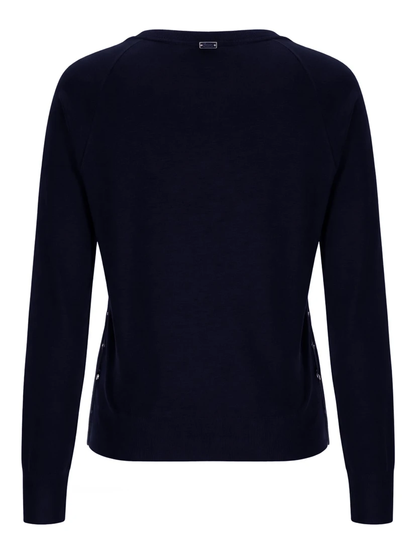 MAGLIA CON BOTTONI LATERALI